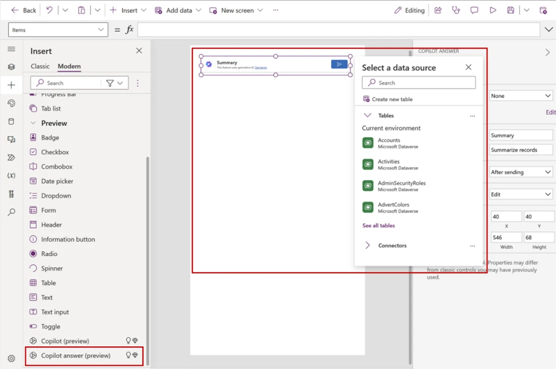 How to Add AI Copilot to Your Canvas Apps in Power Apps (Preview Guide)