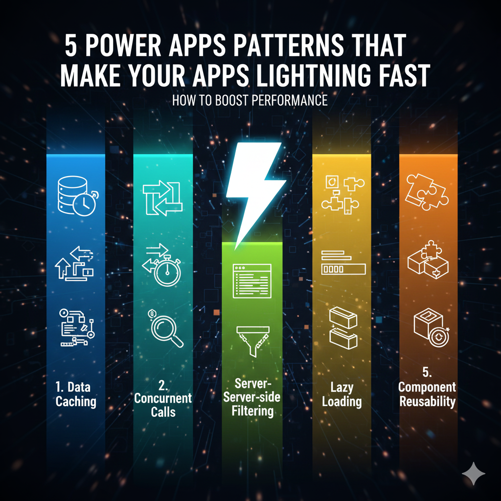 5 Power Apps Patterns That Make Your Apps Lightning Fast